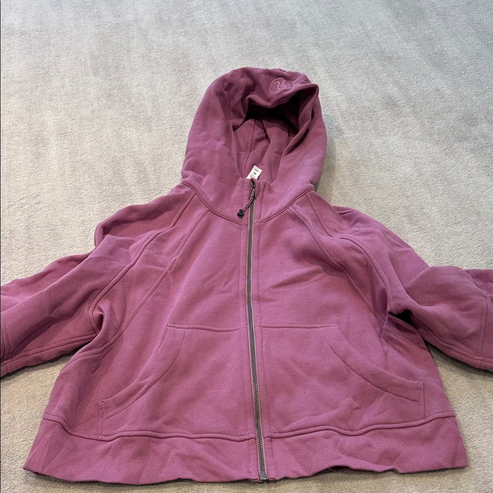 lululemon athletica Scuba Cropped Hooded Sweatshirt - M/L